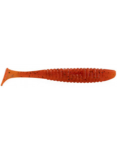 Їстівний силікон Віброхвіст Shiner 4" колір 18 HOT Carrot... 2