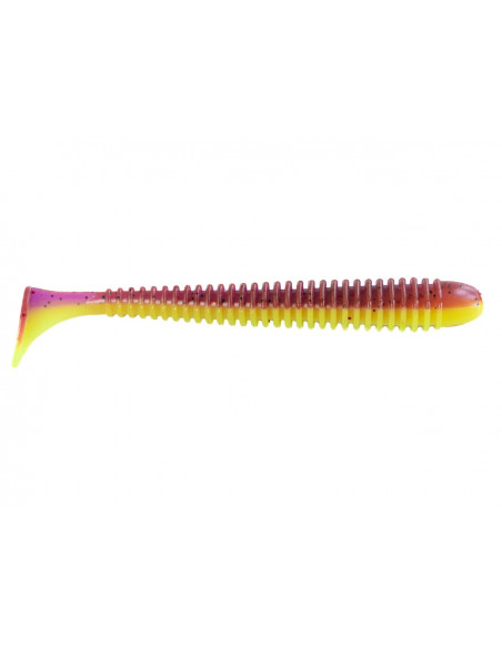 Їстівний силікон Віброхвіст Zander Worm 3,6" колір 54 LOX Chartreuse UV кількість в пачці 5шт