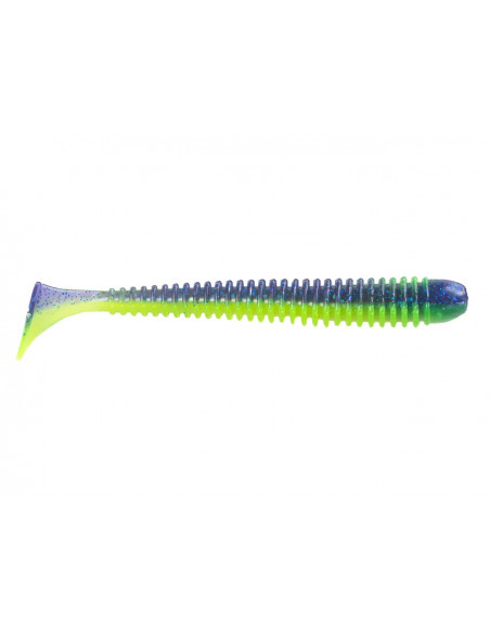 Їстівний силікон Віброхвіст Zander Worm 3,6" колір 05 Acid Violet UV кількість в пачці 5шт