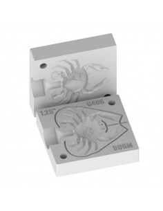 Рибальська форма для силіконових приманок 3dCrab 2,5... 2