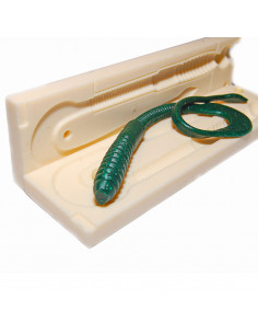 Рибальська форма для силіконових приманок AugertailWorm 7...
