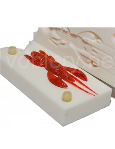Рибальська форма для силіконових приманок RealCraw 2 дюймів ID C87 від FishUp