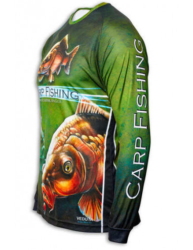 Рыболовная дышащая Джерси с рисунком CARP...