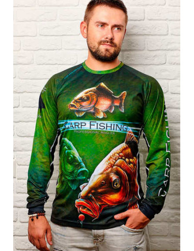 Рыболовная дышащая Джерси с рисунком CARP...