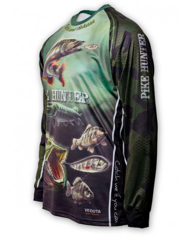 Риболовна дихаюча Джерсі з малюнком PIKE HUNTER...