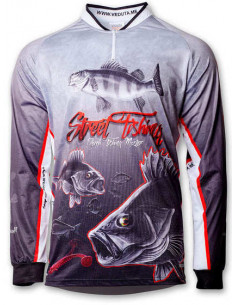 Рыболовная дышащая Джерси с рисунком STREET FISHING UPF50+