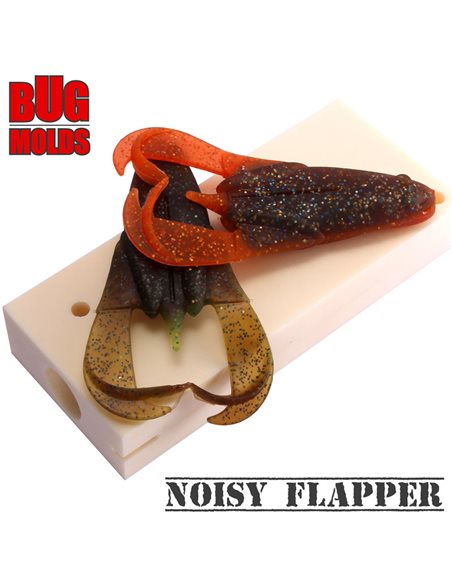 Рибальська форма для силіконових приманок NoisyFlapper 3,5 дюймів ID C124 від Keitech