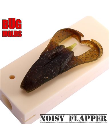 Рибальська форма для силіконових приманок NoisyFlapper 3,5 дюймів ID C124 від Keitech