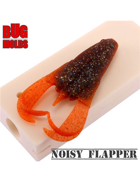 Рибальська форма для силіконових приманок NoisyFlapper 3,5 дюймів ID C124 від Keitech