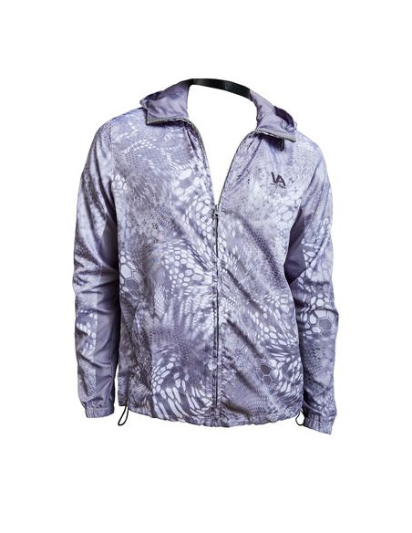 Дихаюча риболовна куртка з малюнком WINDBREAKER Air SERIES RS Albino UPF50+