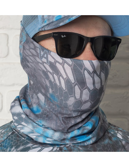 Баф VEDUTA DESIGN малюнок Reptyle Skin Blue UPF 50+