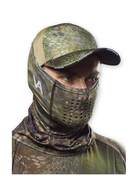 Маска VEDUTA DESIGN рисунок Reptyle Skin Forest Camo UPF 50+