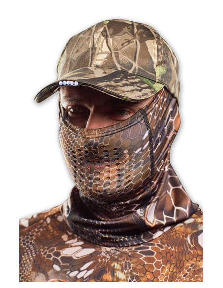 Маска VEDUTA DESIGN малюнок Reptyle Skin Cane Sun Shield UPF 50+