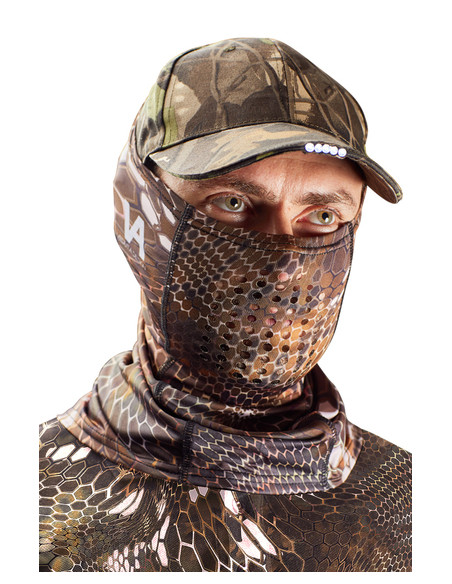 Маска VEDUTA DESIGN малюнок Reptyle Skin Cane Sun Shield UPF 50+