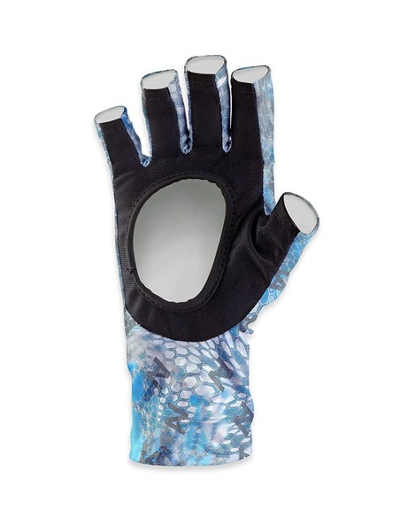 Перчатки VEDUTA DESIGN рисунок Reptyle Skin Blue UPF 50+