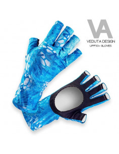 Рукавиці VEDUTA DESIGN малюнок Reptyle Skin Blue Water...