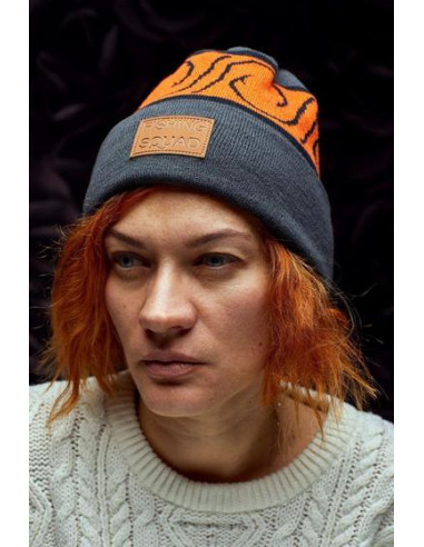 Шапка Winter Hat Cuff Fishing squad - orange...