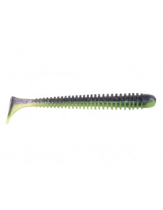 Съедобный силикон Виброхвост Zander Worm 3" цвет 05 Acid...