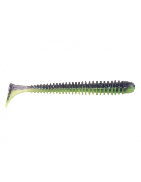 Їстівний силікон Віброхвіст Zander Worm 3" колір 05 Acid Violet UV кількість в пачці 6шт