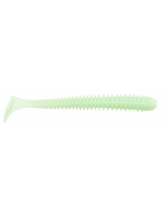 Съедобный силикон Виброхвост Zander Worm 3" цвет 09 Green... 2