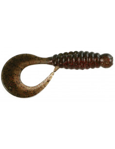Съедобный силикон Твистер Twister 2.2" цвет 52 Red Craw... 2
