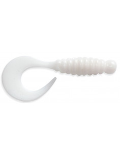 Съедобный силикон Твистер Twister 2.2" цвет 13 White UV... 2