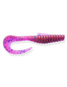 Съедобный силикон Твистер Mad Reaper 2,6" цвет 01 Lox UV...