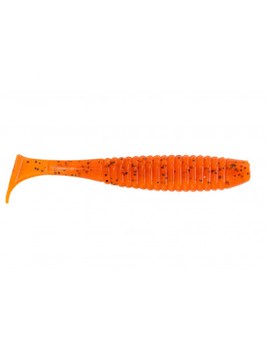 Їстівний силікон Віброхвіст Shiner 3" колір 18 HOT Carrot UV кількість в пачці 6шт