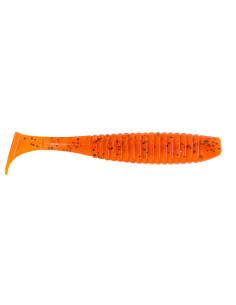 Съедобный силикон Виброхвост Shiner 3" цвет 18 HOT Carrot... 2