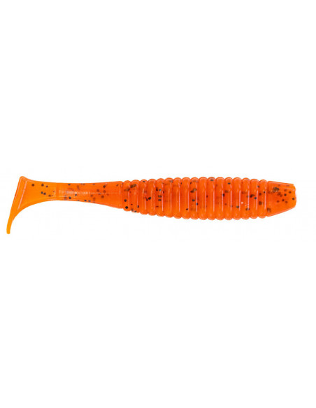 Їстівний силікон Віброхвіст Shiner 3" колір 18 HOT Carrot UV кількість в пачці 6шт