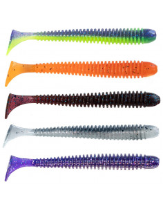 Їстівний силікон Віброхвіст Zander Worm 3,6" колір 43 AB...