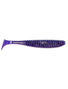 Їстівний силікон Віброхвіст Shiner 4" колір 03 Violet UV... 2
