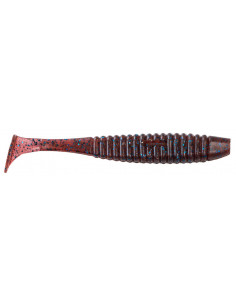 Їстівний силікон Віброхвіст Shiner 5" колір 11 Grape UV... 2