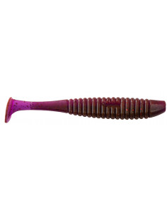 Їстівний силікон Віброхвіст Shiner 5" колір 01 LOX UV... 2