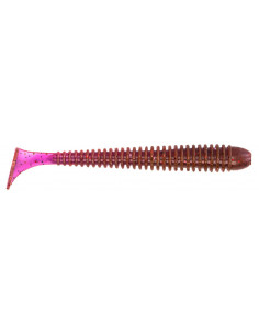 Їстівний силікон Віброхвіст Zander Worm 4.5" колір 01 LOX... 2