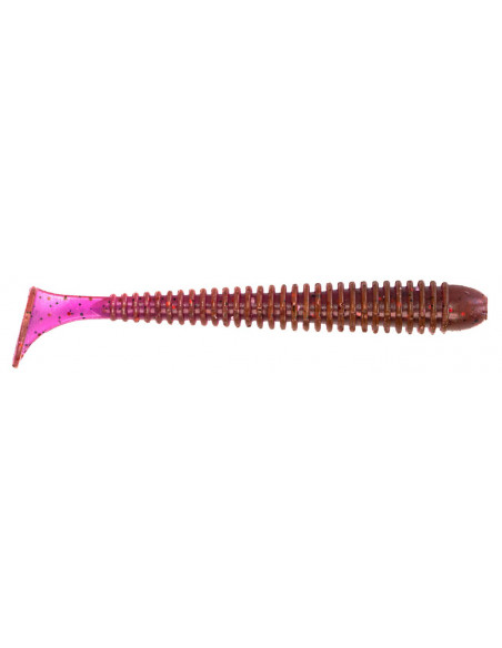 Їстівний силікон Віброхвіст Zander Worm 4.5" колір 01 LOX UV  кількість в пачці 4шт