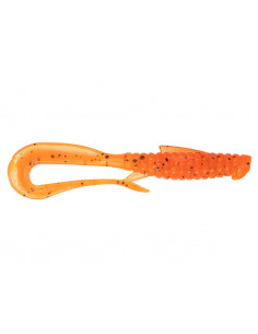 Съедобный силикон Виброхвост Mad Worm 3.5" цвет 18 HOT...