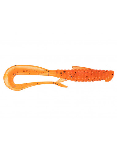 Съедобный силикон Виброхвост Mad Worm 3.5" цвет...
