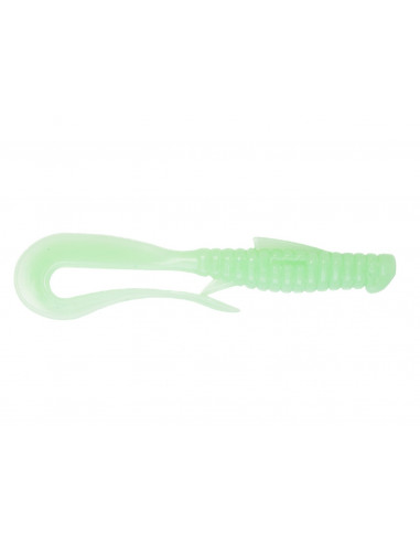 Съедобный силикон Виброхвост Mad Worm 3.5" цвет...