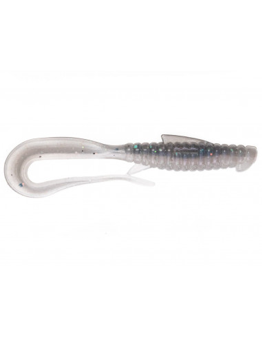 Съедобный силикон Виброхвост Mad Worm 3.5" цвет...