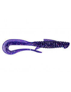 Їстівний силікон Віброхвіст Mad Worm 3.5" колір 03 Violet...