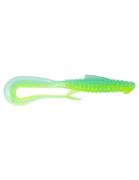 Їстівний силікон Віброхвіст Mad Worm 3.5" колір 14 Patriot UV кількість в пачці 6шт