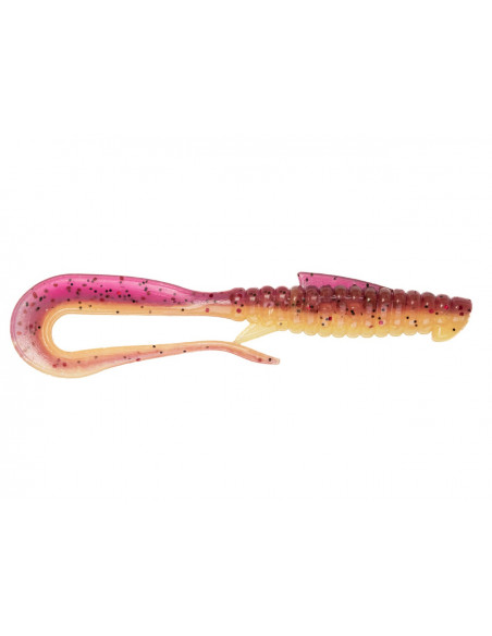 Їстівний силікон Віброхвіст Mad Worm 3.5" колір 54 LOX Chartreuse UV кількість в пачці 6шт