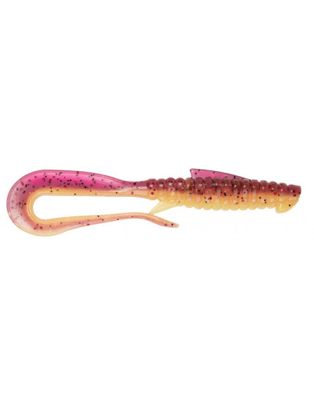 Їстівний силікон Віброхвіст Mad Worm 3.5" колір 54 LOX Chartreuse UV кількість в пачці 6шт