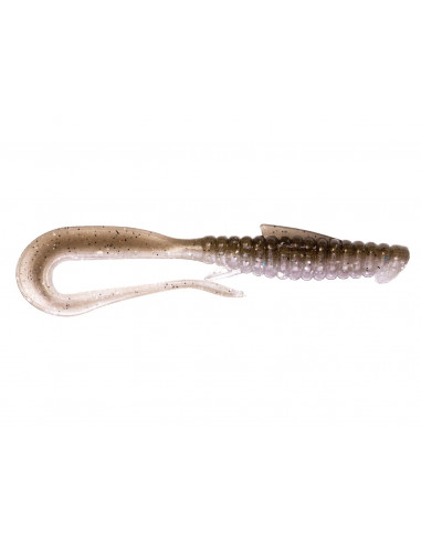 Съедобный силикон Виброхвост Mad Worm 3.5" цвет...