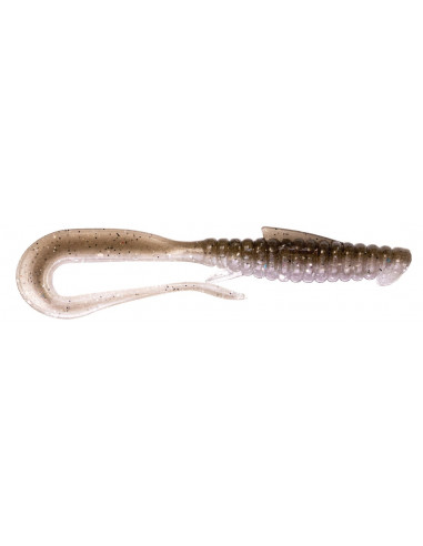Съедобный силикон Виброхвост Mad Worm 3.5" цвет...