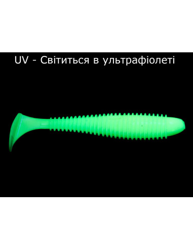 Їстівний силікон Віброхвіст Fatik 2.8" колір 10...