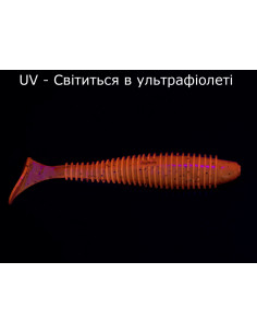 Їстівний силікон Віброхвіст Fatik 2.8" колір 18 HOT... 2