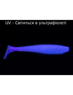 Съедобный силикон Виброхвост Fatik 2" цвет 49 WHITE... 2