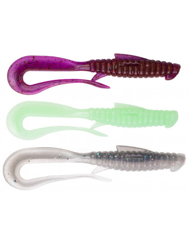 Їстівний силікон Віброхвіст Mad Worm 3.5" колір...